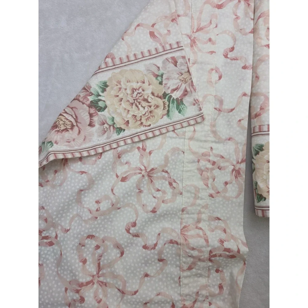 Vintage 80‎ 90s Cottagecore Grandmillennial Floral Valances Dots Romantic Set